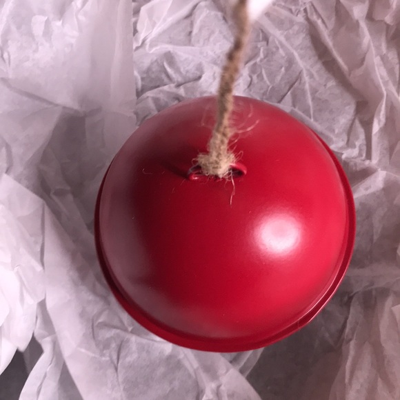 Pottery Barn Kids Red Jingle Bell Ornaments with Jute String , Set of 6 … - Picture 8 of 10